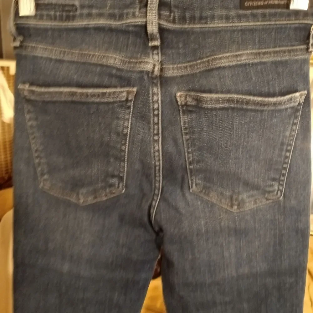 Vintage Nautica Mens Cotton Dark Wash Jeans 36/32